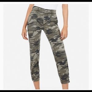 Express Camouflage Cargo Pants Size 6